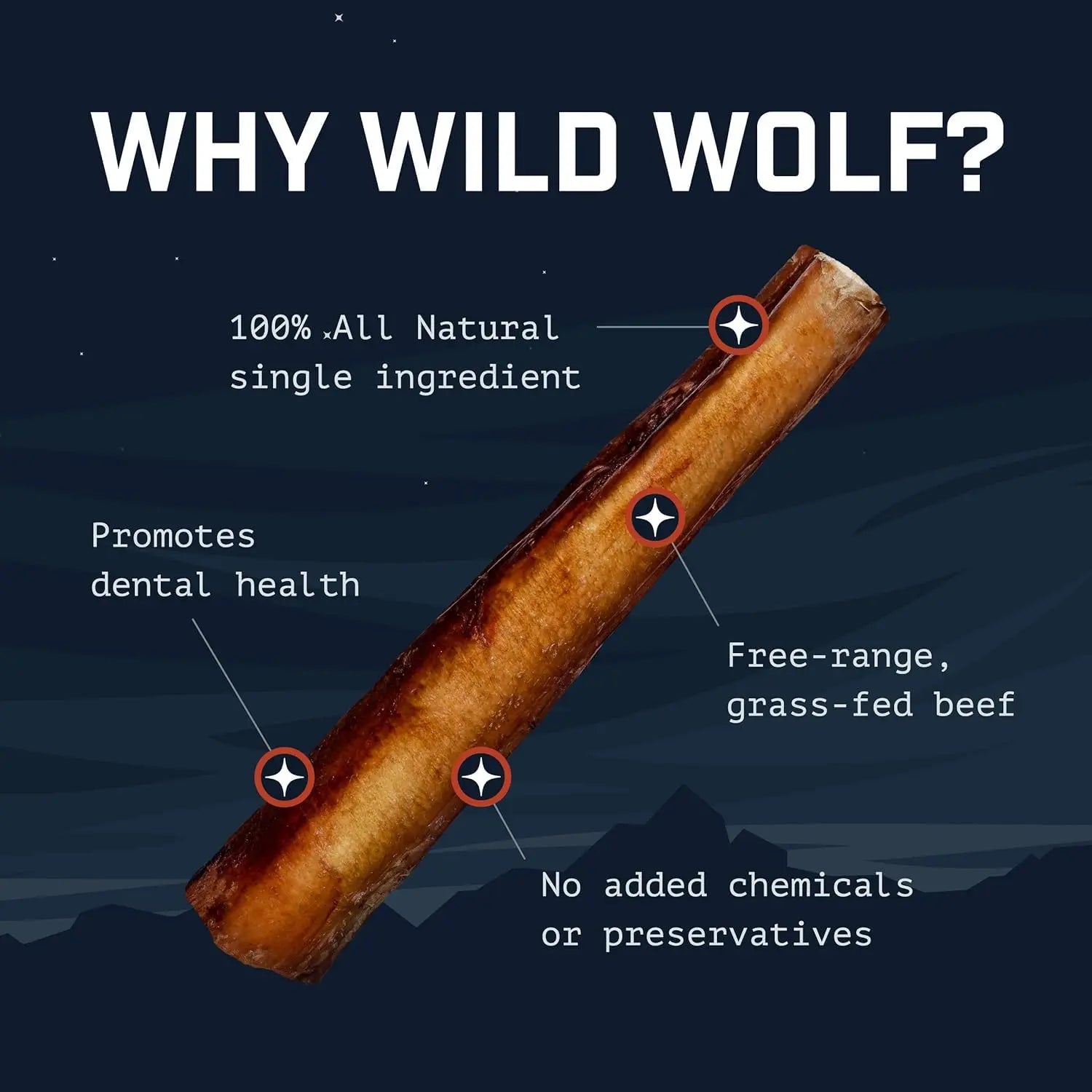 12-Inch All-Natural Bully Sticks (8 Oz./~5 Sticks) - Healthy, Low Odor Dog Chew Treats - Mixed Thickness, Lab-Tested, Hand-Inspected, and Packaged in the USA - High Protein Dog Treats