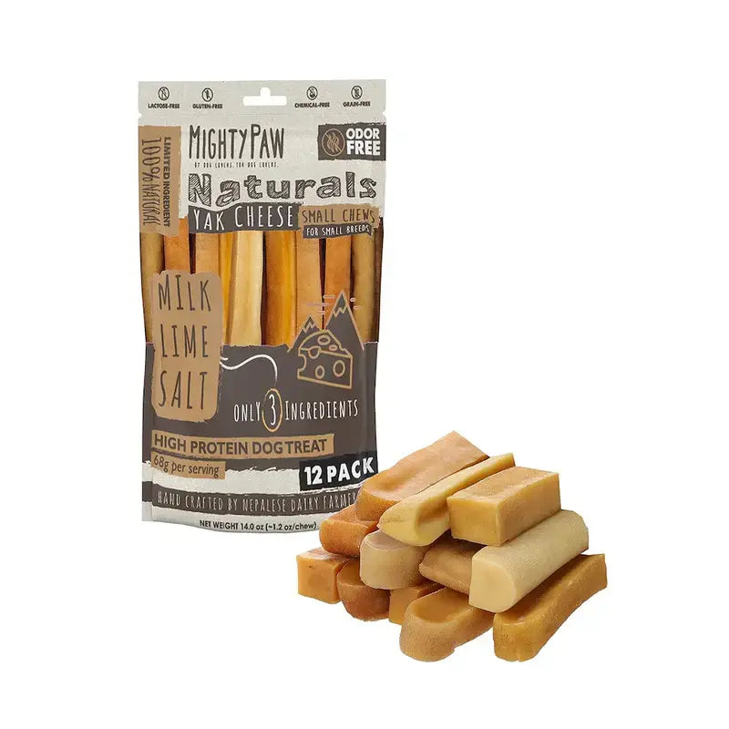 Mighty Paw Yak Cheese Dog Chews: Premium All-Natural Treats for Dogs