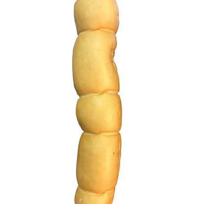 Peanut Butter Collagen Cheek Rolls for Large Dogs (3 Pack) - 100% Natural, Extra-Thick, Single-Ingredient, Long-Lasting for Aggressive Chewers