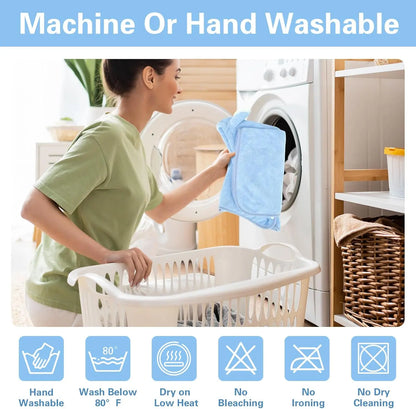 Quick-Drying Dog Bathrobe, Dog Bath Robe with Hood,Pet Dressing Gown with Adjustable Belly Band, Super-Absorbent Super-Soft Fabric,Quick Dry Dog Bathrobe for Small Medium Dogs & Cats,Reduces Drying Time