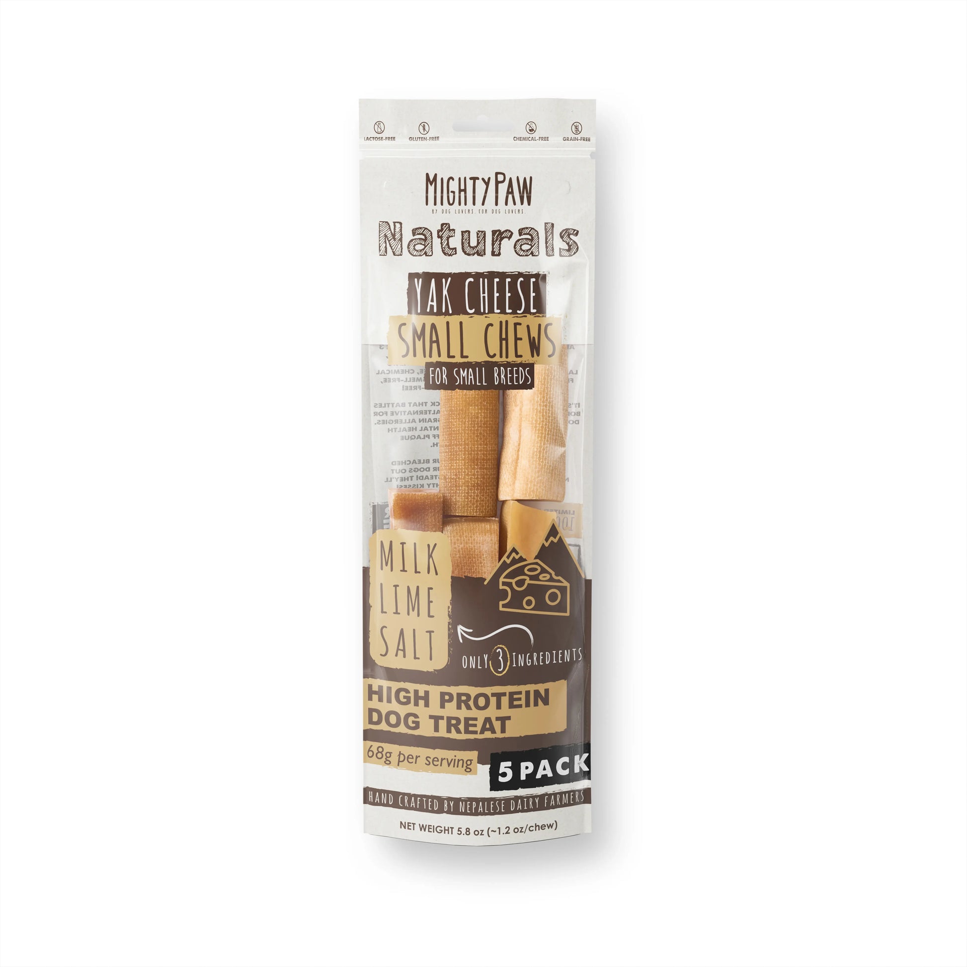 Mighty Paw Yak Cheese Dog Chews: Premium All-Natural Treats for Dogs