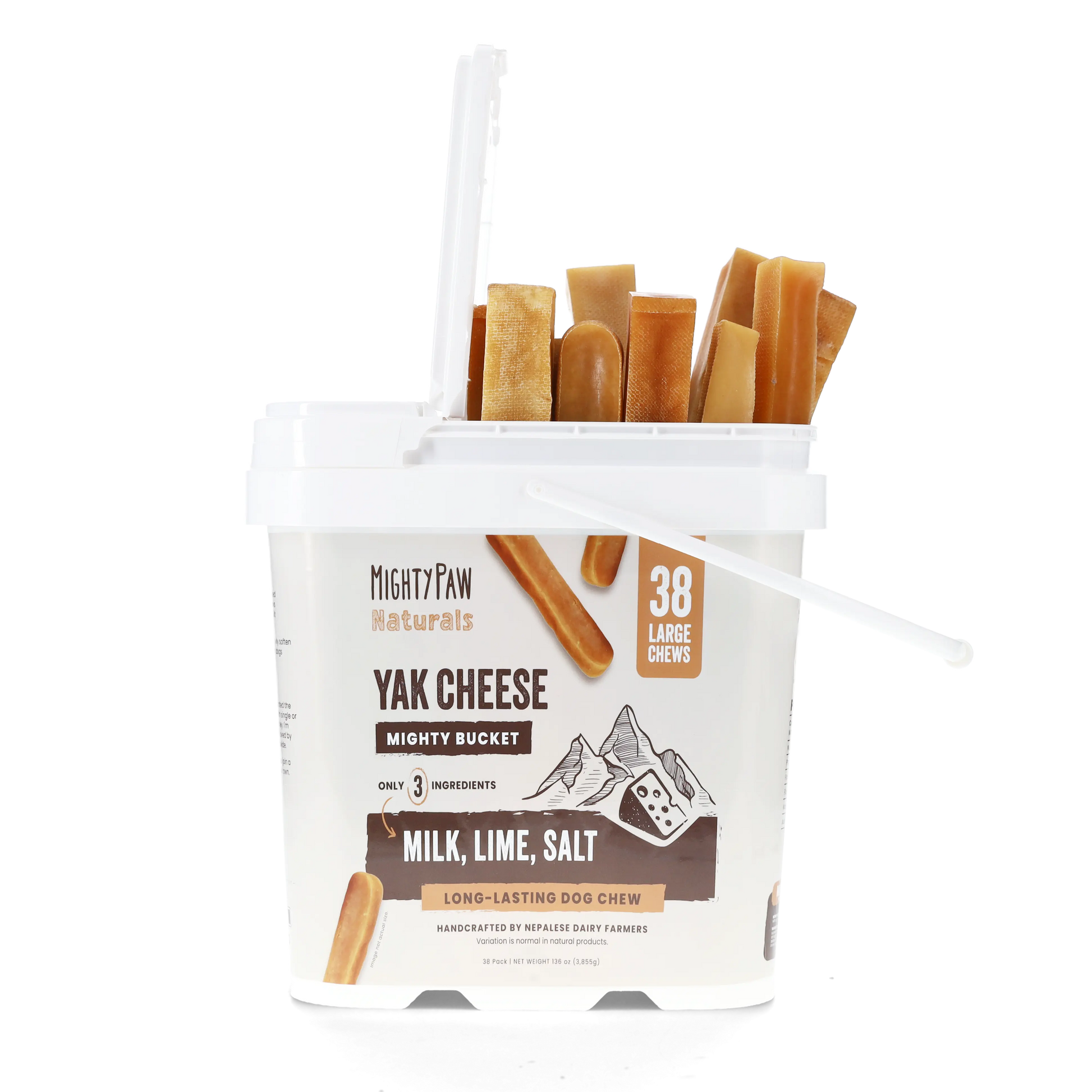 Mighty Paw Yak Cheese Dog Chews: Premium All-Natural Treats for Dogs
