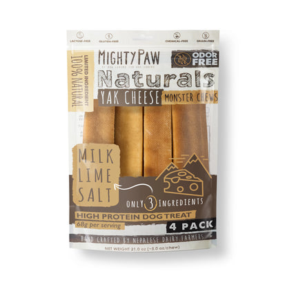 Mighty Paw Yak Cheese Dog Chews: Premium All-Natural Treats for Dogs