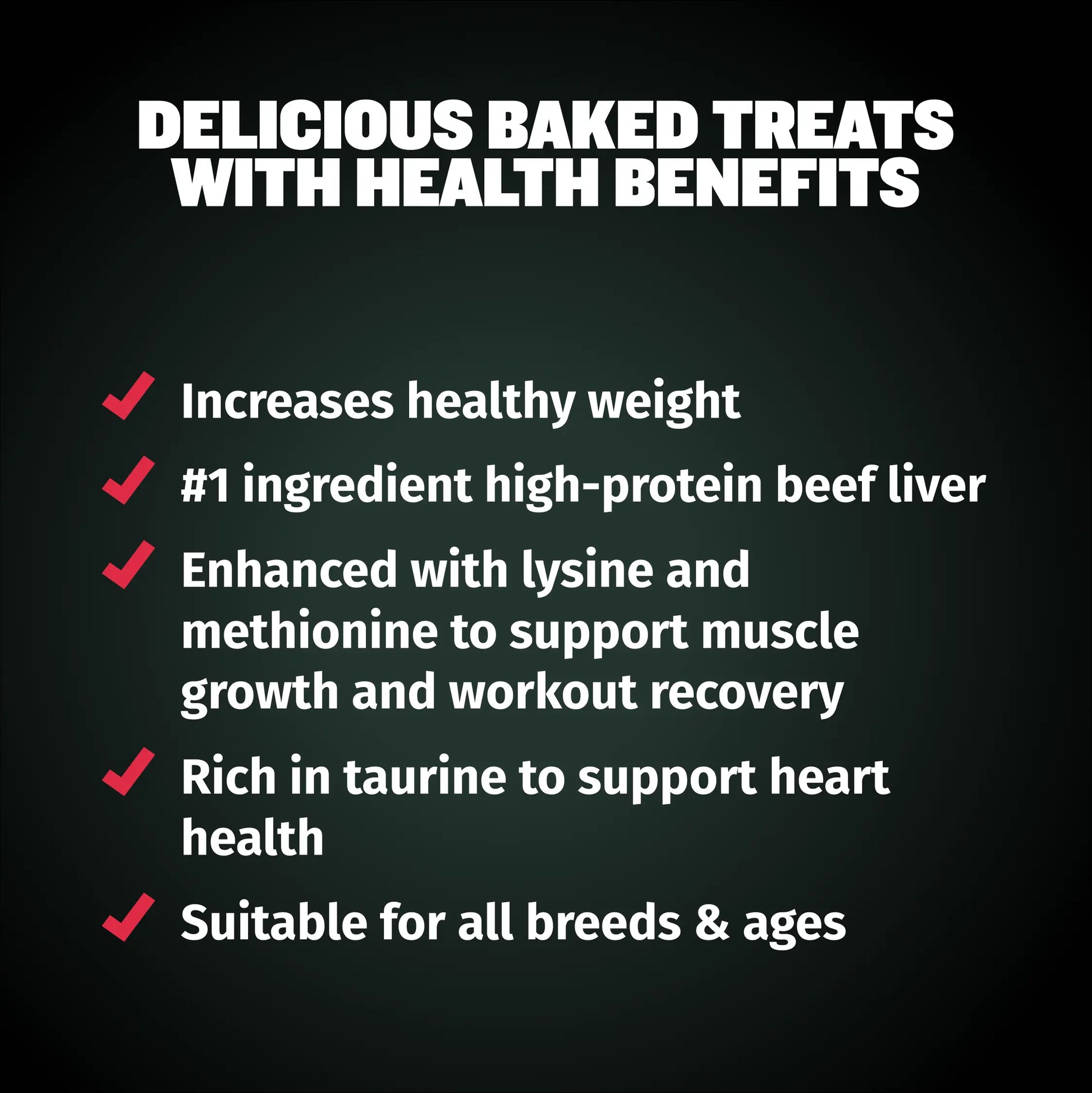Bully Max Premium High-Protein Beef Baked Dog Treats for Puppies and Adults - 32% Protein, Real Meat, Vegetables, and BCAAs - 400g Bag